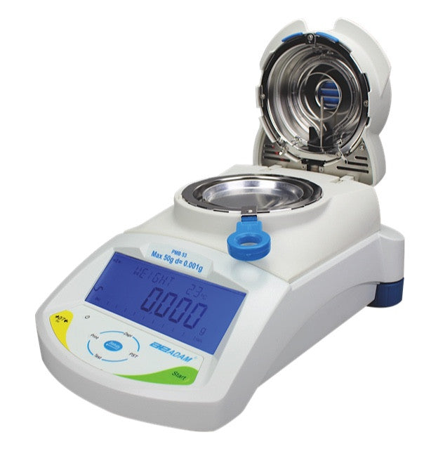PMB 53 Wood Moisture Analyser - Lid and Tray view